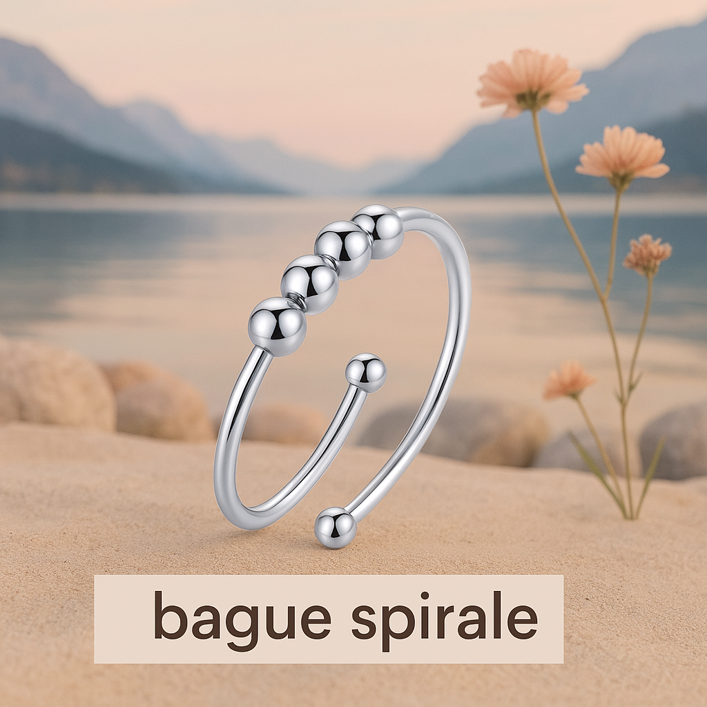 Bague anti-anxiété Ajustable