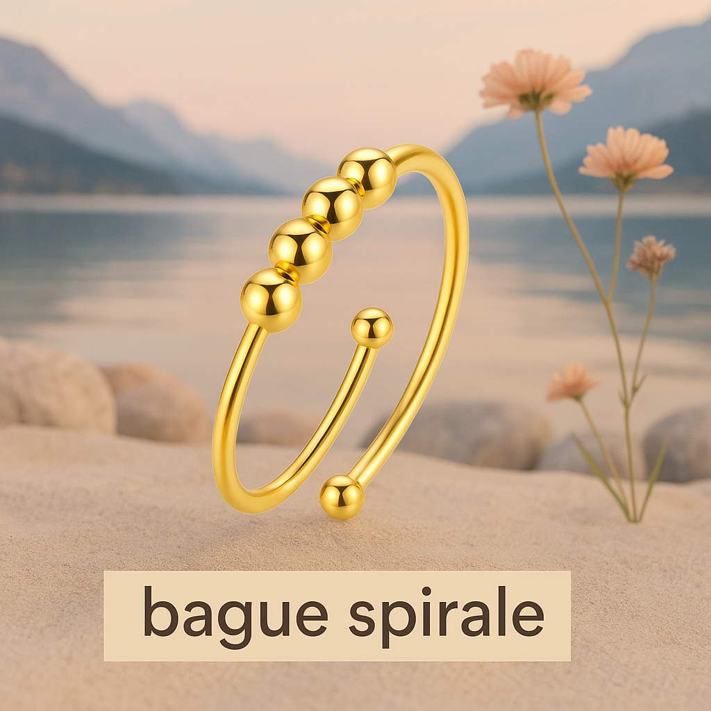 Bague anti-anxiété Ajustable