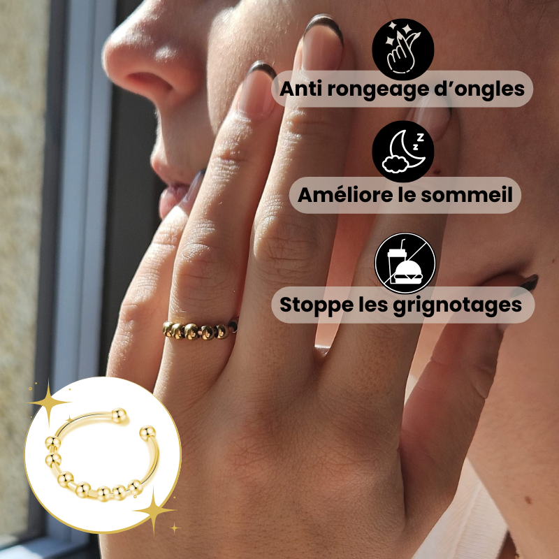 Bague anti-anxiété Ajustable